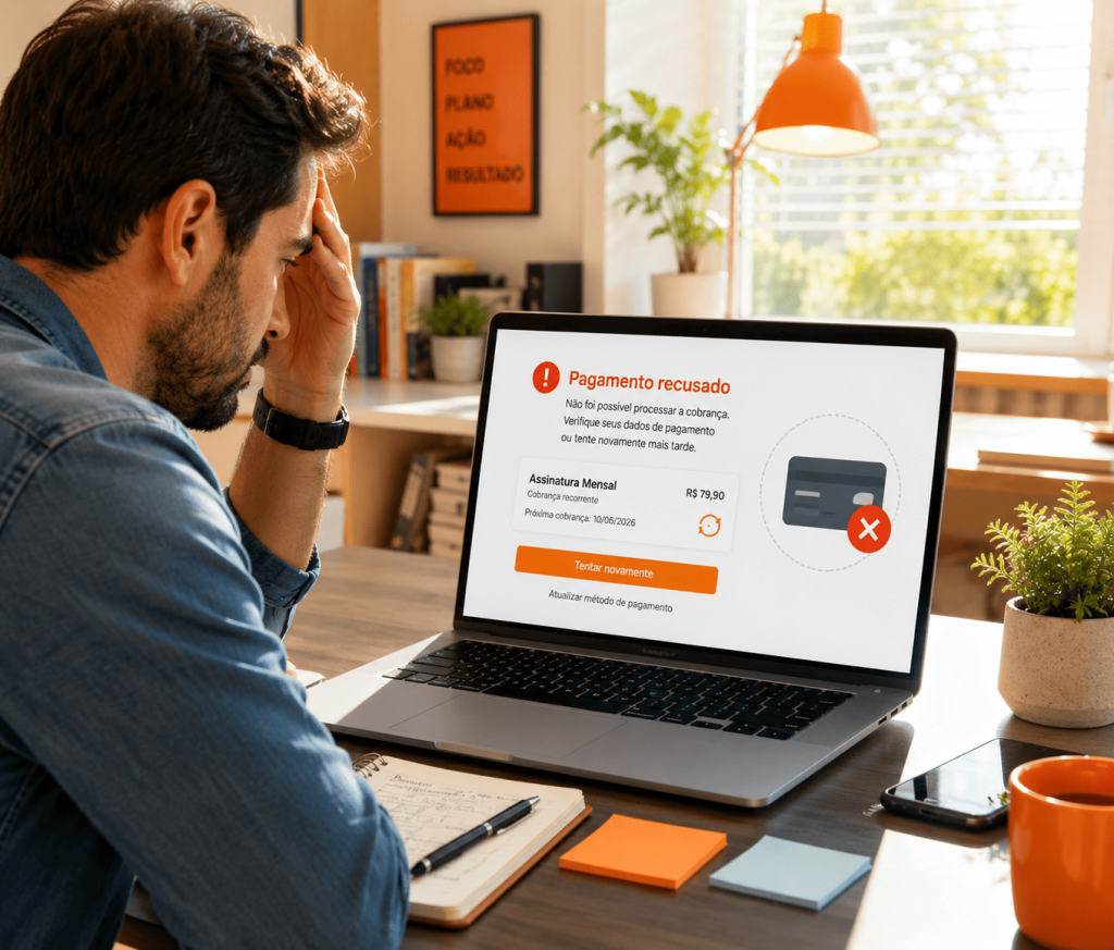 Pagamentos recorrentes: como as falhas de pagamento afetam a retenção de clientes